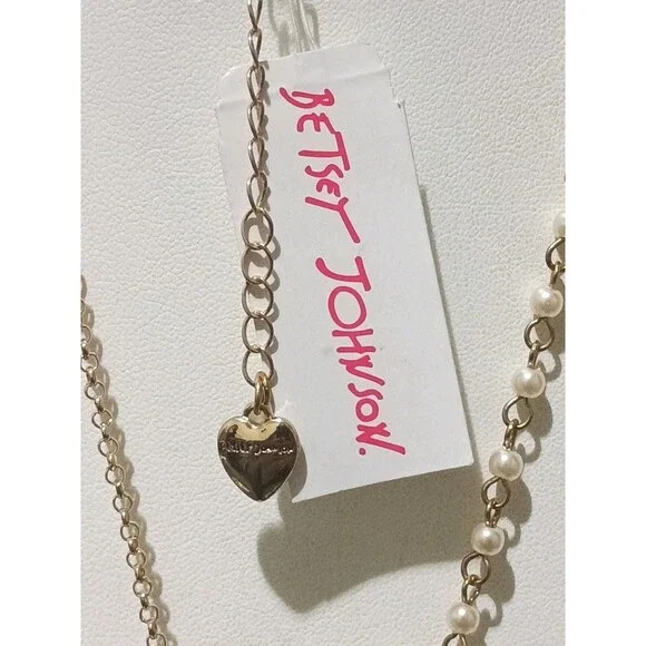 Betsey Johnson Back To Cool Owl Pink Glasses Faux Clock Pendant Necklace New - Picture 5 of 8